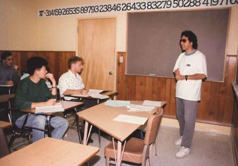 CLAS tutorial group in 1989