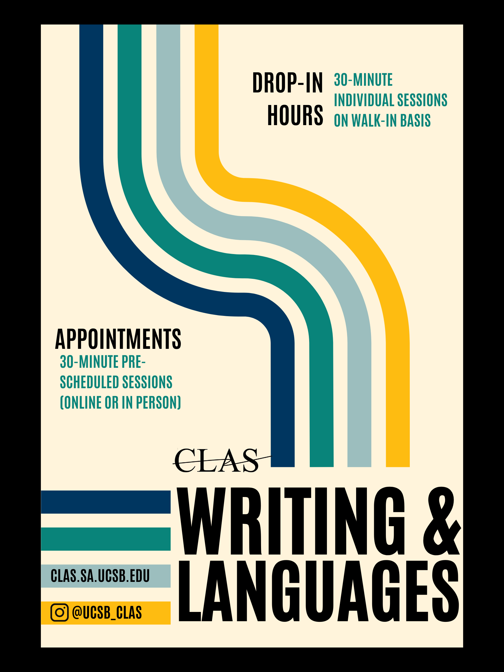 Writing & Languages Poster