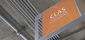 CLAS main office sign